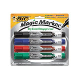 Intensity Tank-style Advanced Dry Erase Marker, Broad Bullet Tip, Assorted, 4-pack