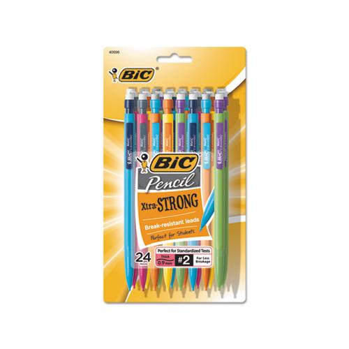 Xtra-strong Mechanical Pencil Value Pack, 0.9 Mm, Hb (#2.5), Black Lead, Assorted Barrel Colors, 24-pack