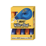 Wite-out Ez Correct Correction Tape Value Pack, Non-refillable, 1-6" X 472", 10-box