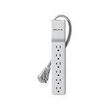 Home-office Surge Protector, 6 Outlets, 10 Ft Cord, 720 Joules, White