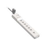 Home-office Surge Protector, 7 Outlets, 6 Ft Cord, 2320 Joules, White