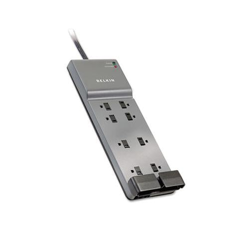 Home-office Surge Protector, 8 Outlets, 6 Ft Cord, 3390 Joules, White
