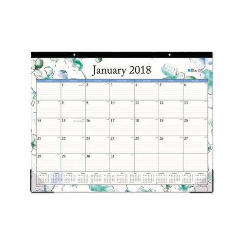 Lindley Desk Pad, 22 X 17, Clear Corners, 2021