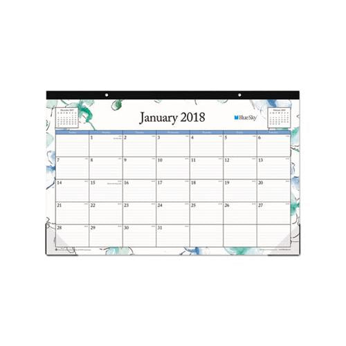 Lindley Desk Pad, 17 X 11, Clear Corners, 2021