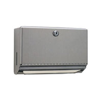 Surface-mounted Paper Towel Dispenser, 10.75 X 4 X 7.06, Stainless Steel