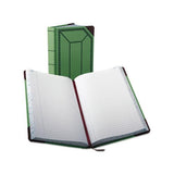 Record-account Book, Record Rule, Green-red, 500 Pages, 12 1-2 X 7 5-8