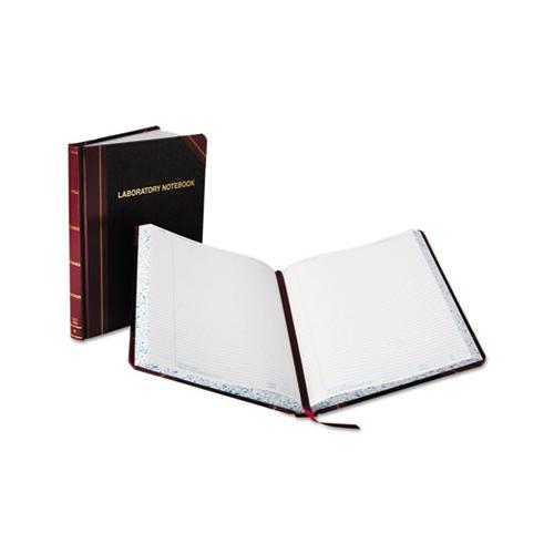 Laboratory Notebook, Lab Record Rule, 10.38 X 8.13, White, 150 Sheets