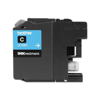 Lc10ec Inkvestment Super High-yield Ink, 1200 Page-yield, Cyan