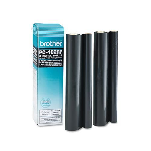 Pc-402rf Thermal Transfer Refill Roll, 150 Page-yield, Black, 2-pk