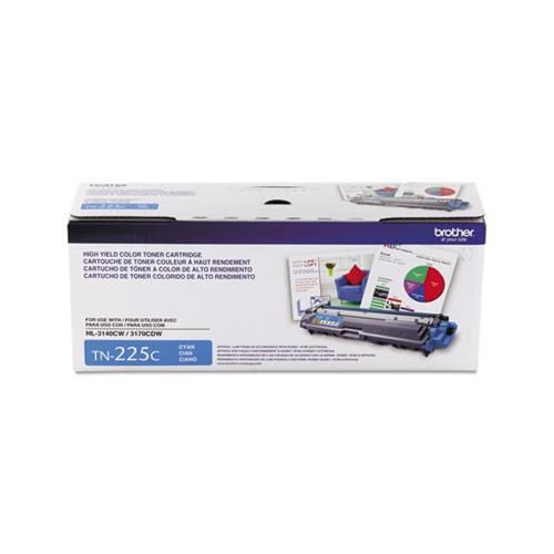 Tn225c High-yield Toner, 2200 Page-yield, Cyan