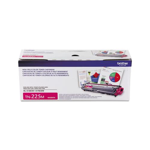 Tn225m High-yield Toner, 2200 Page-yield, Magenta