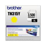 Tn315y High-yield Toner, 3500 Page-yield, Yellow