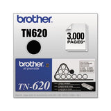 Tn620 Toner, 3000 Page-yield, Black