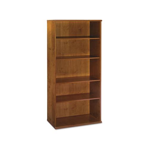 Series C Collection 36w 5 Shelf Bookcase, Natural Cherry