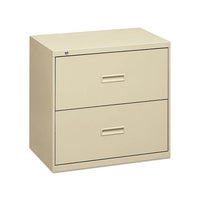 400 Series Two-drawer Lateral File, 30w X 18d X 28h, Putty