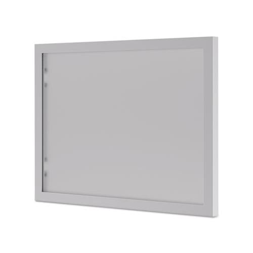 Bl Series Hutch Doors, Glass, 13.25w X 17.38h, Silver-frosted