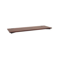 Manage Series Worksurface, Laminate, 72w X 23.5d X 1h, Chestnut