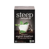 Steep Tea, English Breakfast, 1.6 Oz Tea Bag, 20-box