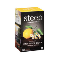 Steep Tea, Chamomile Citrus Herbal, 1 Oz Tea Bag, 20-box