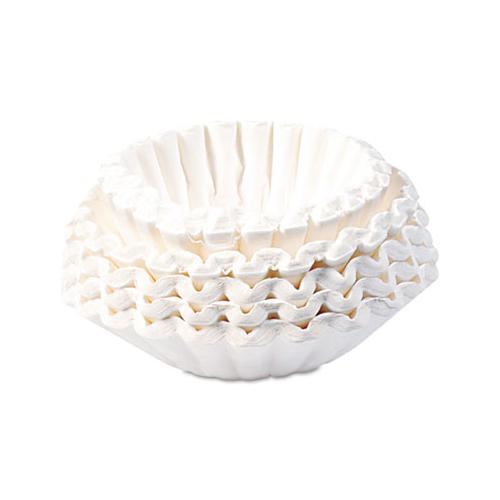 Flat Bottom Coffee Filters, Paper, 12-cup Size