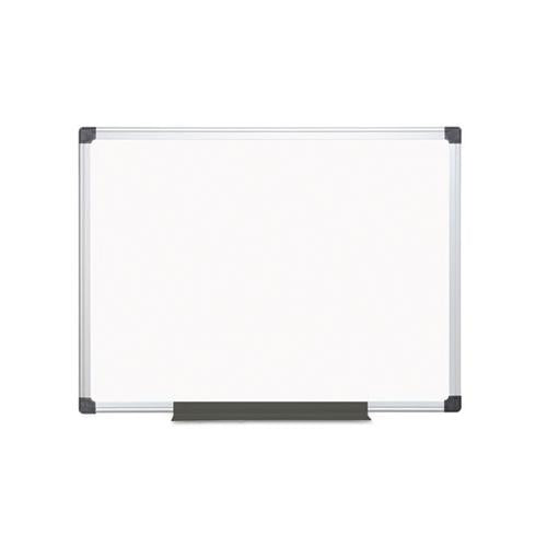 Porcelain Value Dry Erase Board, 36 X 48, White, Aluminum Frame