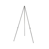 Instant Easel, 61 1-2", Black, Steel, Lightweight