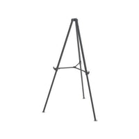 Quantum Heavy Duty Display Easel, 35.62" - 61.22"h, Plastic, Black