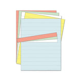 Data Card Replacement Sheet, 8 1-2 X 11 Sheets, Assorted, 10-pk