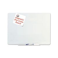 Magnetic Glass Dry Erase Board, Opaque White, 60 X 48