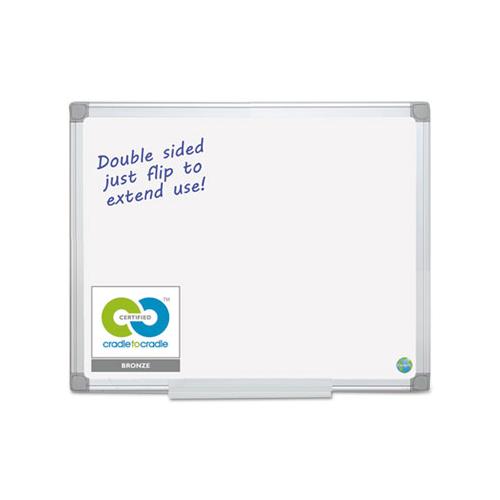 Earth Silver Easy Clean Dry Erase Boards, 48 X 96, White, Aluminum Frame