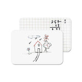 Dry Erase Lap Board, 11 7-8 X 8 14, Frameless