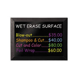 Kamashi Wet-erase Board, 36 X 24, Black Frame