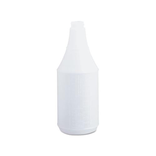 Embossed Spray Bottle, 24 Oz, Clear, 24-carton