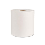 Boardwalk Green Universal Roll Towels, Natural White, 8"x800ft, 6 Rolls-carton