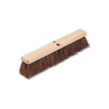 Floor Brush Head, 3 1-4" Natural Palmyra Fiber, 18"