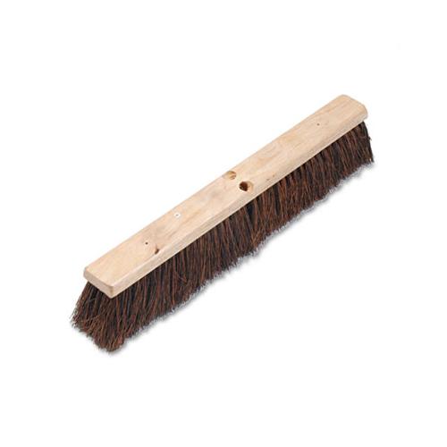 Floor Brush Head, 3 1-4" Natural Palmyra Fiber, 24"