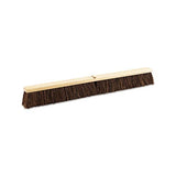 Floor Brush Head, 36" Wide, Palmyra Bristles