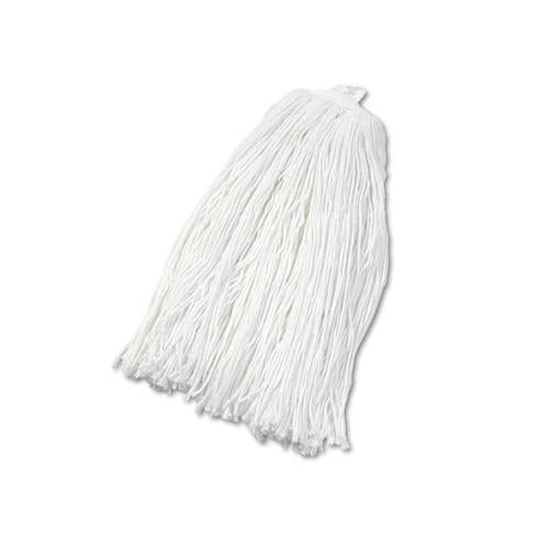 Cut-end Wet Mop Head, Rayon, No. 32, White, 12-carton