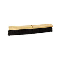 Floor Brush Head, 24" Wide, Polypropylene Bristles