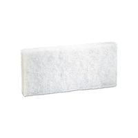 Light-duty White Pad, 4 X 10, 20-carton