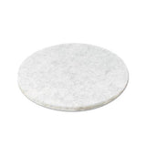 Natural White Burnishing Floor Pads, 20" Diameter, 5-carton