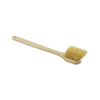 Utility Brush, Tampico Fill, 20" Long, Tan Handle