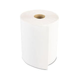 Hardwound Paper Towels, Nonperforated 1-ply White, 350 Ft, 12 Rolls-carton