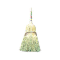 Warehouse Broom, Corn Fiber Bristles, 56" Overall Length, Natural, 12-carton