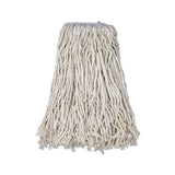 Cotton Mop Head, Cut-end, #32, White, 12-carton