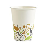 Deerfield Printed Paper Hot Cups, 12 Oz, 20 Cups-sleeve, 50 Sleeves-carton