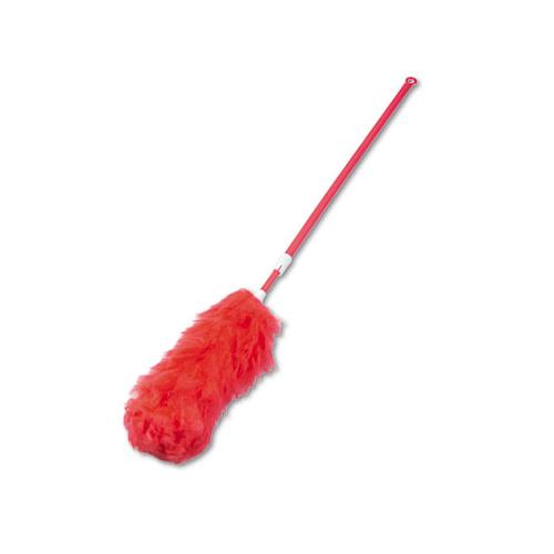 Lambswool Extendable Duster, Plastic Handle Extends 35" To 48", Assorted Colors