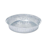 Round Aluminum To-go Containers, 9" Dia., 500-carton