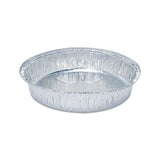 Round Aluminum To-go Containers, 9" Dia., 500-carton