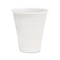 Translucent Plastic Cold Cups, 12oz, Polypropylene, 50-pack